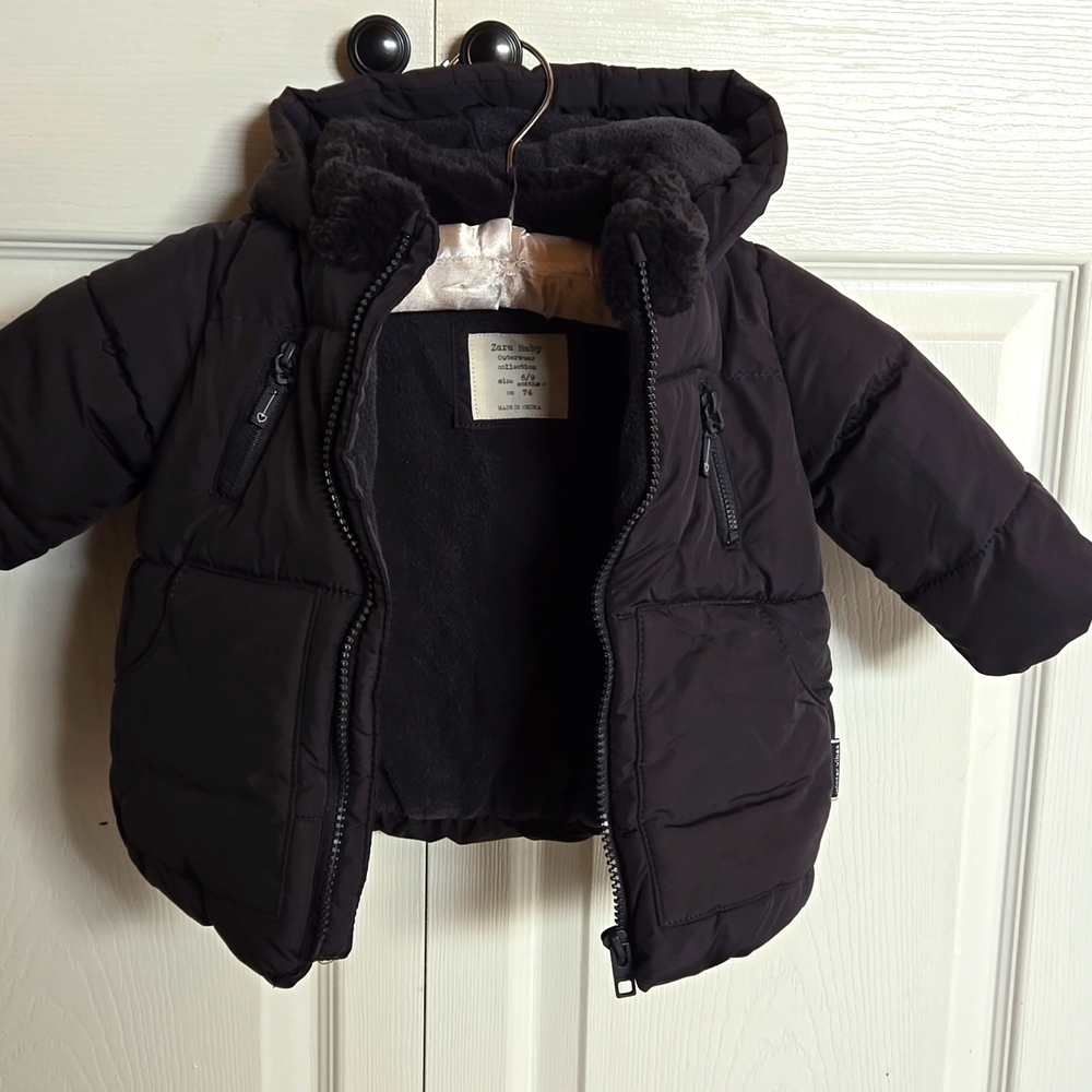 Zara baby winter coat